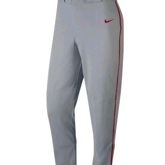 Nike Other - Nike Vapor Select Baseball Pants Gray Red Stripe Mens Size XL BQ5489-053 NEW